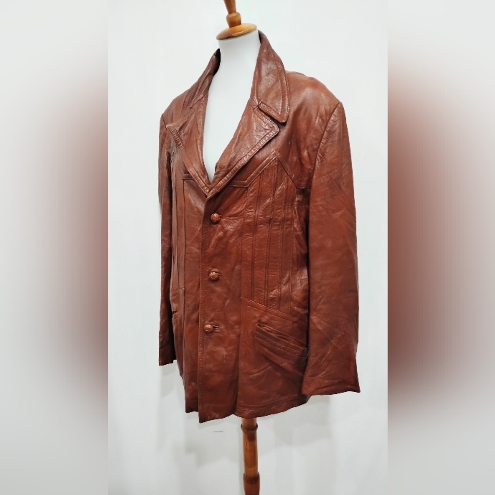 VINTAGE LEATHER JEFFREY JACKET